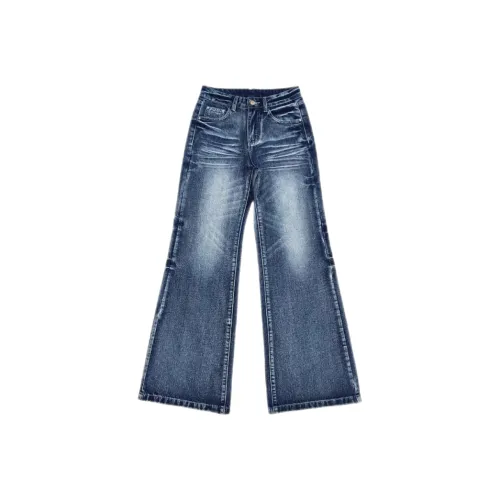 ABBY GODDESS Джинсы Женские Синие