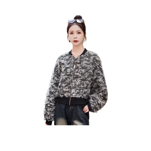 MJ Цвет изображения Женские Короткие пальто