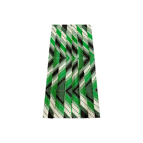 GUCCI Повседневный Длинный Юбка Женские Многоцветный