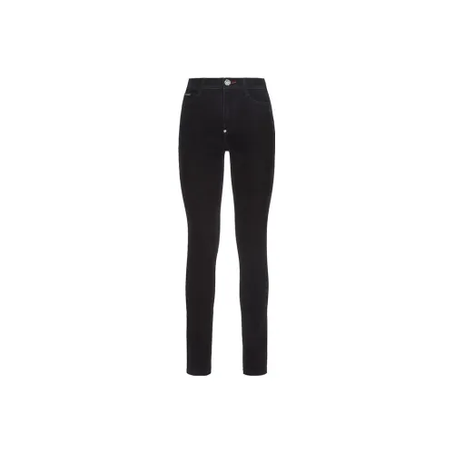 PHILIPP PLEIN Черные Женские Джинсы
