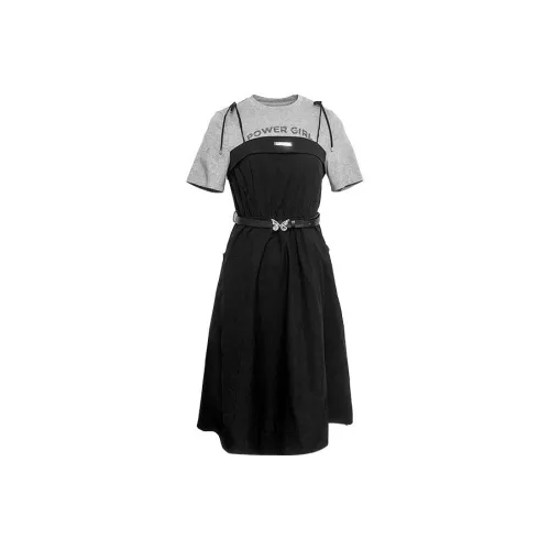 LOFT SHINE Многоцветные Женские Короткие Платья с Рукавами