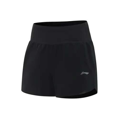 LINING Running Collection Черные Женские Повседневные шорты