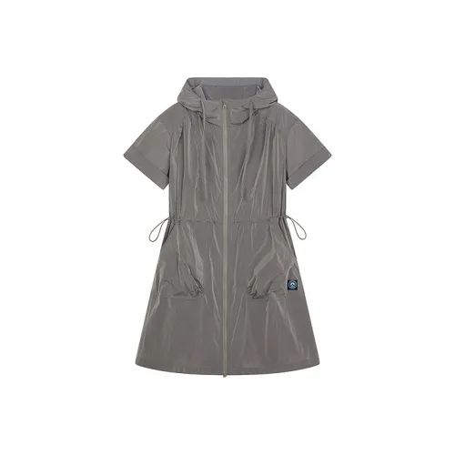 Teenie Weenie Короткий рукав Платье Женское Серое