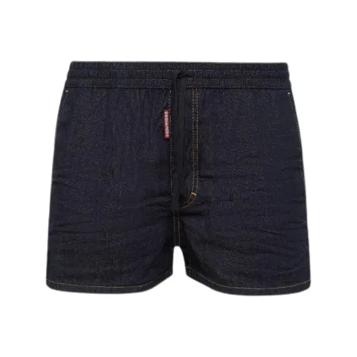 DSQUARED 2 Пляжные шорты Мужские Синие