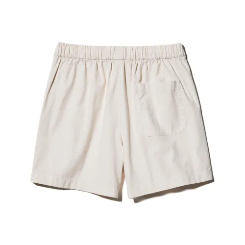 UNIQLO Повседневные шорты женские светлый бежевый