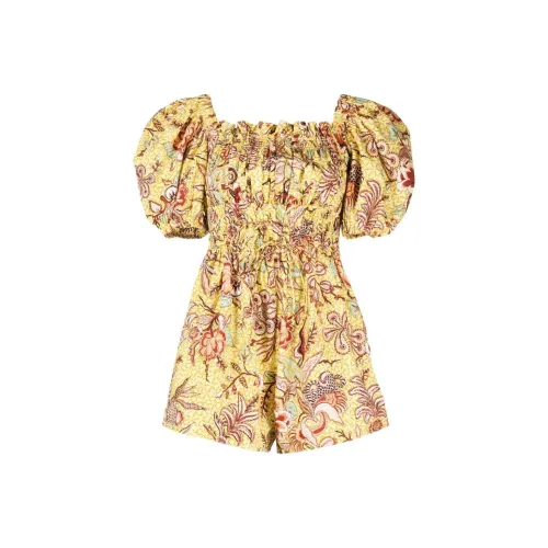 Ulla Johnson Повседневные шорты Женские Желтые