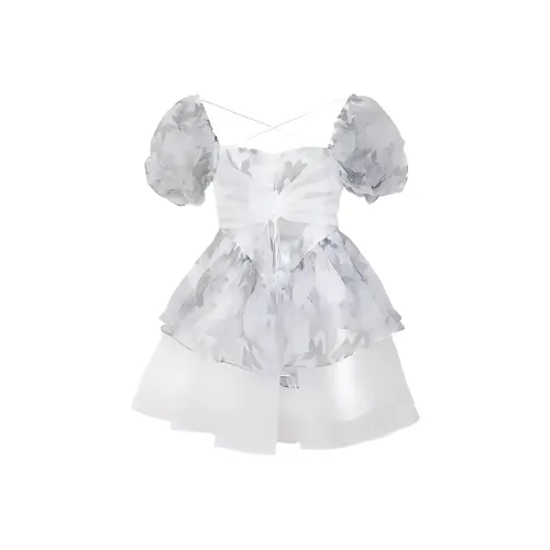 BIFH Короткий рукав Платье Женское Изображение Цвет