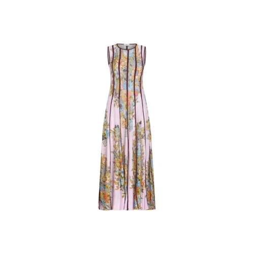 ETRO Розовые Женские Платья без рукавов