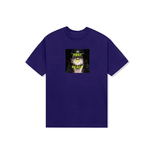 ANTI SOCIAL SOCIAL CLUB WWE Collaboration Фиолетовая Унисекс Футболка