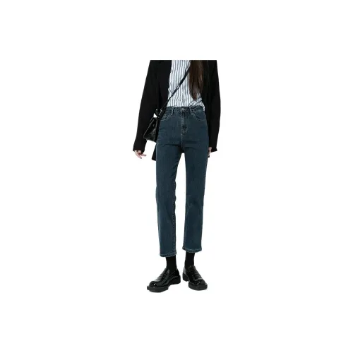 THEA Голубо-серые Женские Джинсы