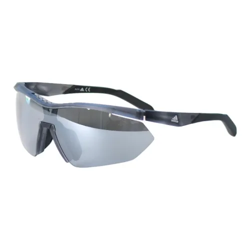 Adidas Пластиковая оправа пластик нерегулярная форма солнцезащитные очки унисекс серый