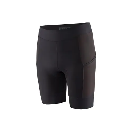 Patagonia Dirt Roamer Велосипед Подкладка Шорты Повседневные шорты Женские Черный