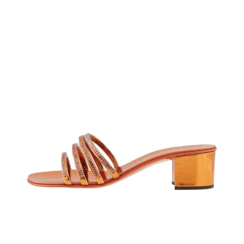 Giuseppe Zanotti Слипоны Orange Women's