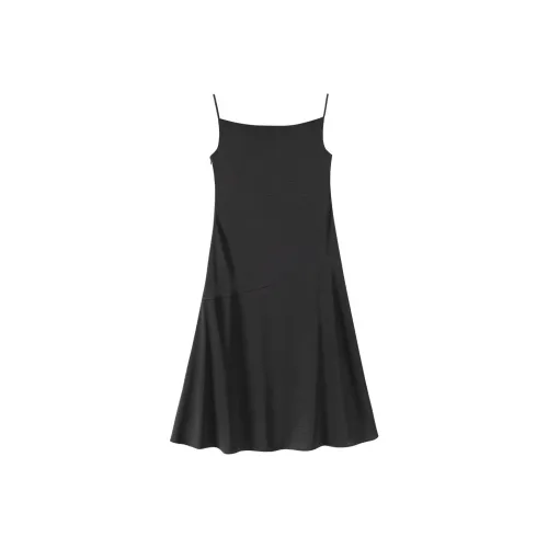 hacikis Юбка Платье Женское Элегантное Черное