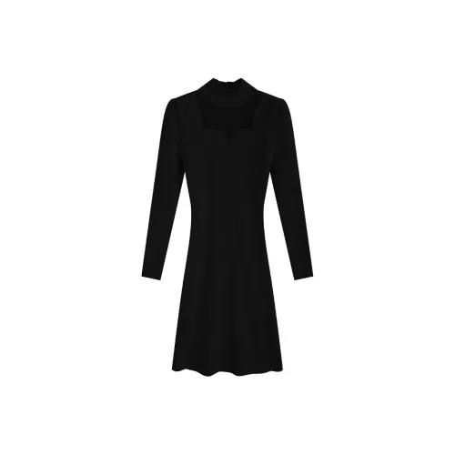 SNZX Длинное платье с длинным рукавом женское