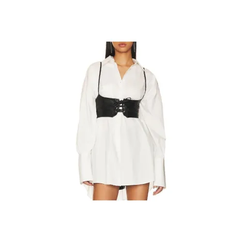 FREE PEOPLE Белое Женское Длинное Платье с Рукавами