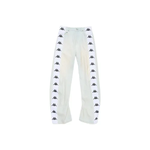 Acne Studios x KAPPA SS25 Джинсы 2006F Женские Светло-Синий