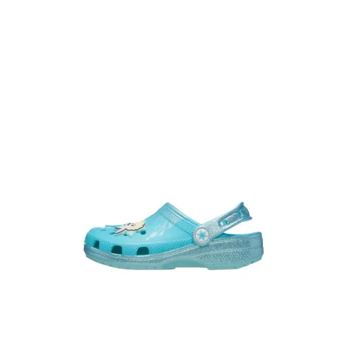 Crocs Classic Clog Низкий топ Обувь для малышей Устойчивая к истиранию Синяя для малышей и малышей