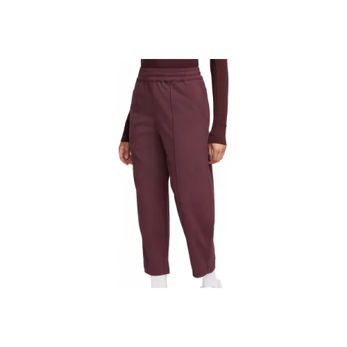 Nike EVERY Stitch Вязаные Тренировочные Штаны Женские Бордовый