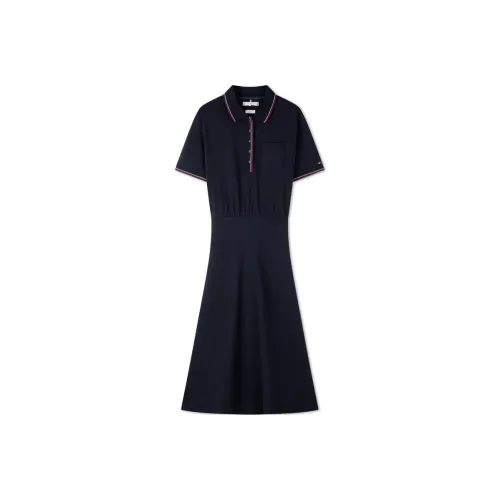 Tommy Hilfiger Женские Платья с Коротким Рукавом