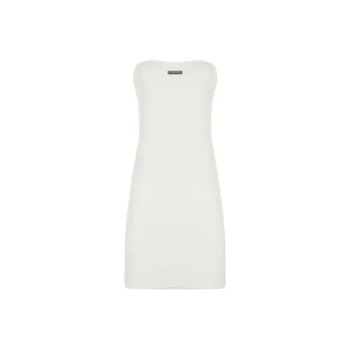 ORIASTAR Без рукавов Платье Женское Белое