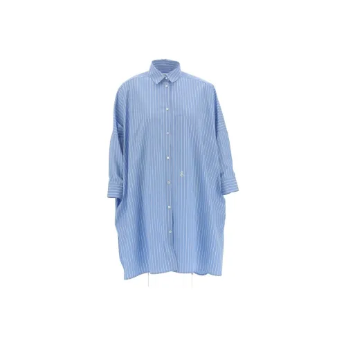 JIL SANDER Blue Женские Длинные Платья с Рукавами