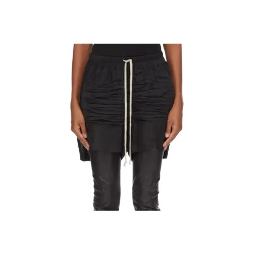 RICK OWENS совместный бренд RO Повседневные шорты Женские Черный