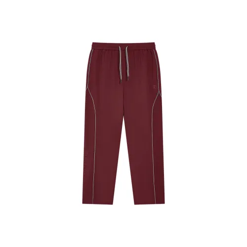 FUN SS25 Вязаные спортивные брюки женские Анкора красный