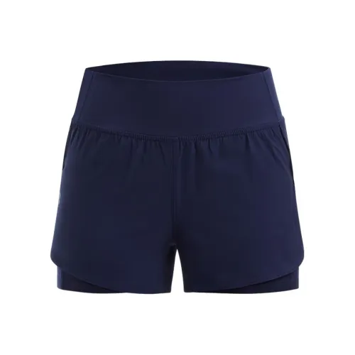 Under Armour Flex Темно-синие Женские Повседневные шорты