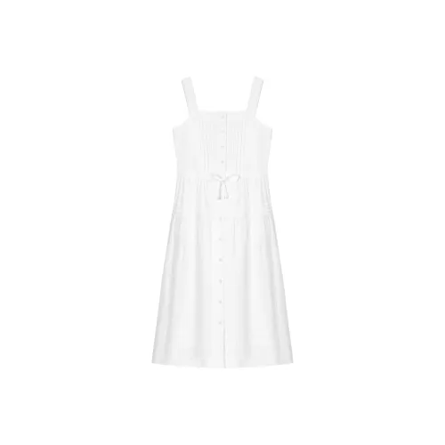 Teenie Weenie Короткий рукав Платье Женское Белое
