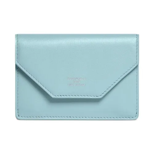 Balenciaga Телячья кожа Кошелек Мини Женский Светло-синий
