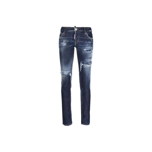 DSQUARED 2 Джинсы Женские Морской Синий