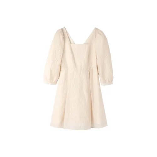 GOELIA Длинное платье с длинными рукавами женское