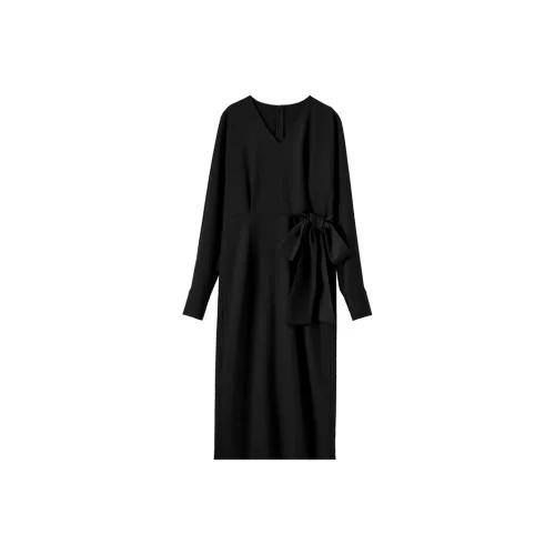 SENTUBILA Длинное платье с длинными рукавами женское