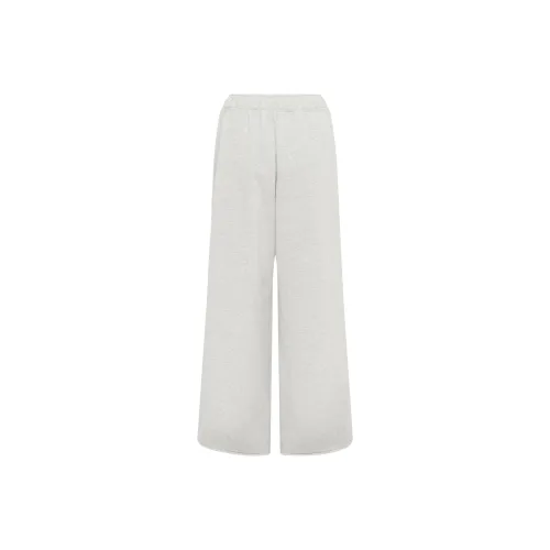 WITH JEAN SS25 Tommy Track Pants Knitted Training Pants Women's Gray WITH JEAN SS25 Tommy Дорожка Брюки Вязаные Тренировочные Брюки Женские Серый
