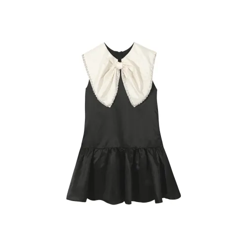 EIDOLON GRAIN Черные Женские Платья без рукавов