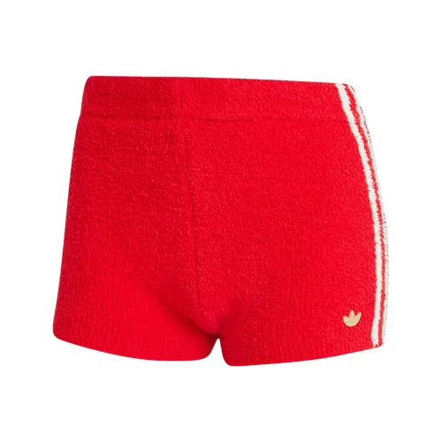 Adidas Originals PREMIUM Full FASHIONED Повседневные шорты Женские Red
