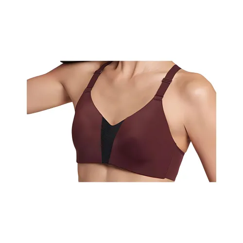 NIKE Бургундский Женское Спортивное Белье