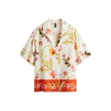 Белый/с узором