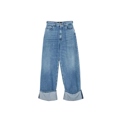 3X1 Светло-синие Женские Джинсы