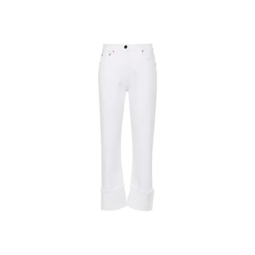 Semicouture Белые Женские Джинсы