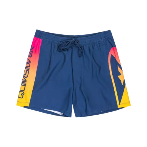 Quiksilver Темно-синие мужские плавательные шорты