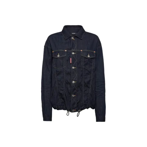DSQUARED 2 Denim Jacket Women's Blue DSQUARED 2 Деним Куртка Женская Синяя