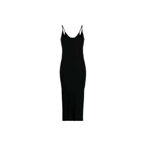 RICK OWENS Черные Женские Слиплатья