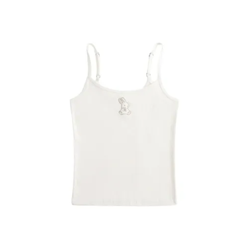 Hollister Топ на бретелях Женский Белый
