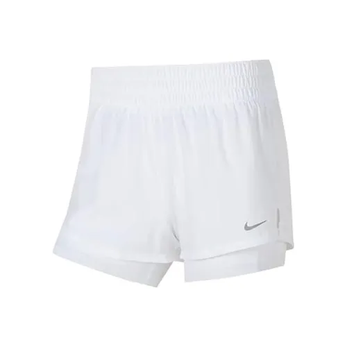 NIKE Белые Женские Повседневные Шорты