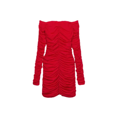 Blumarine Длинное платье с длинными рукавами женское