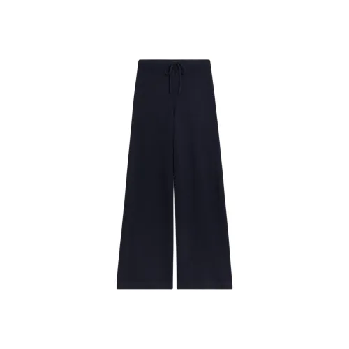 THEORY Вязаные спортивные брюки женские темно-синий