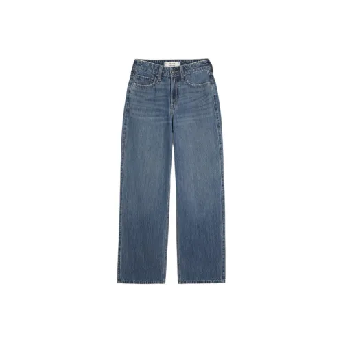 Hollister Джинсы Женские Темно-синие