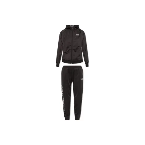 EMPORIO ARMANI EA7 Черный Женские Повседневные костюмы